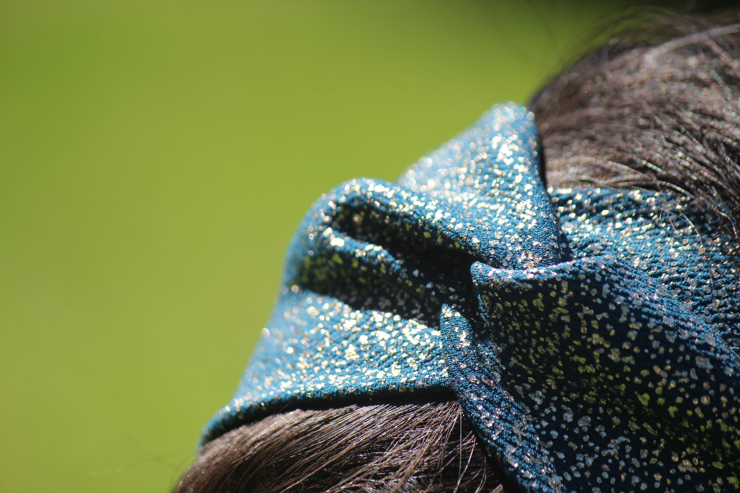 Arkward Teal & Gold Turban Headband