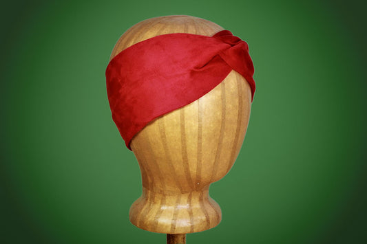 Arkward Red Microfiber Turban Headband