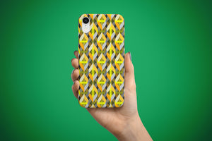 Arkward Yellow green iPhone case