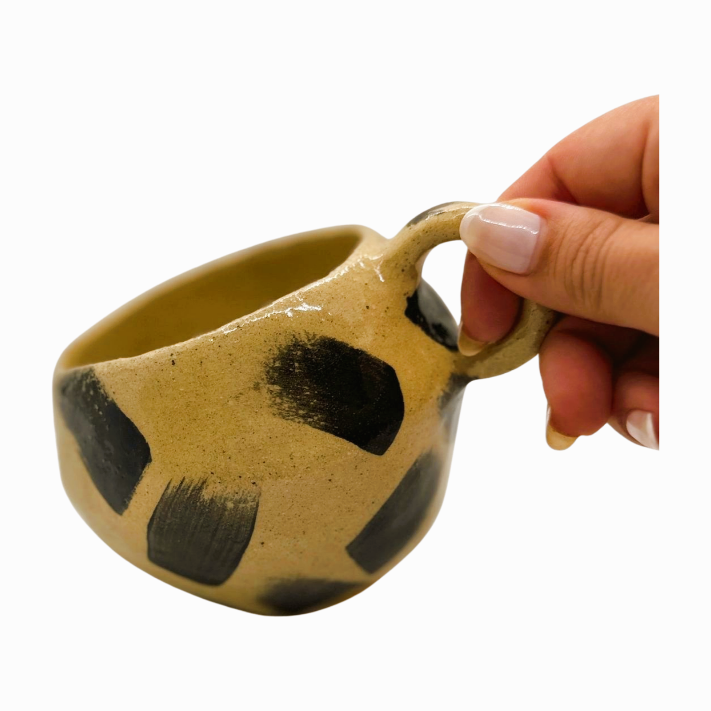 Brush Stroke Cup Set of 2