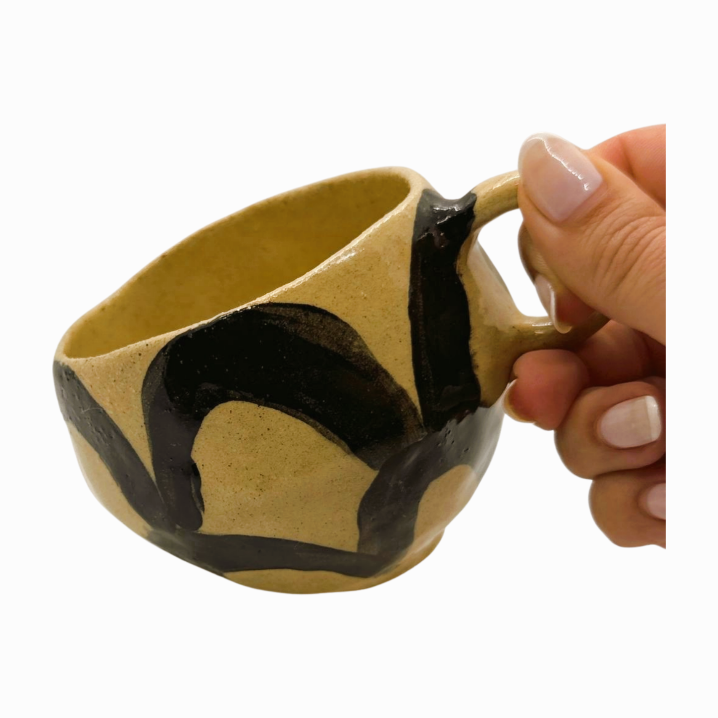 Brush Stroke Cup Set of 2