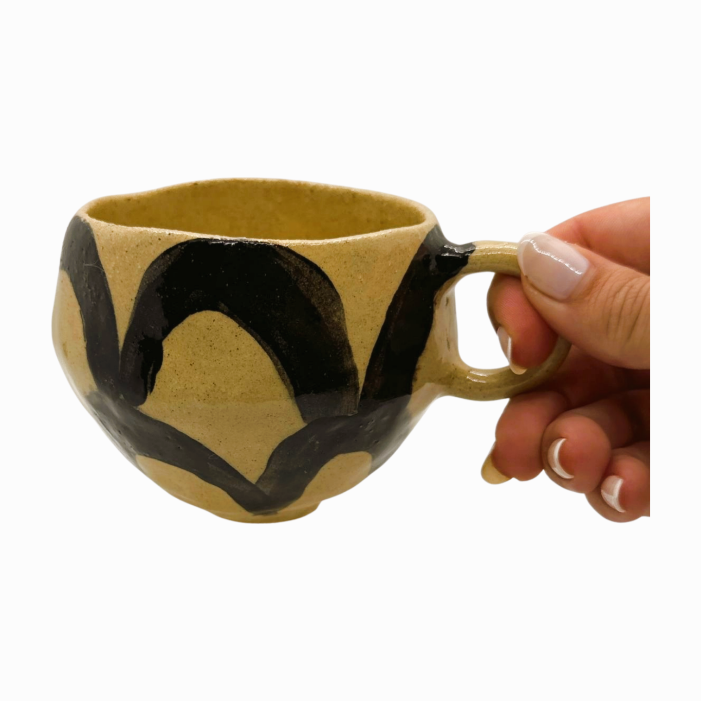 Brush Stroke Cup Set of 2