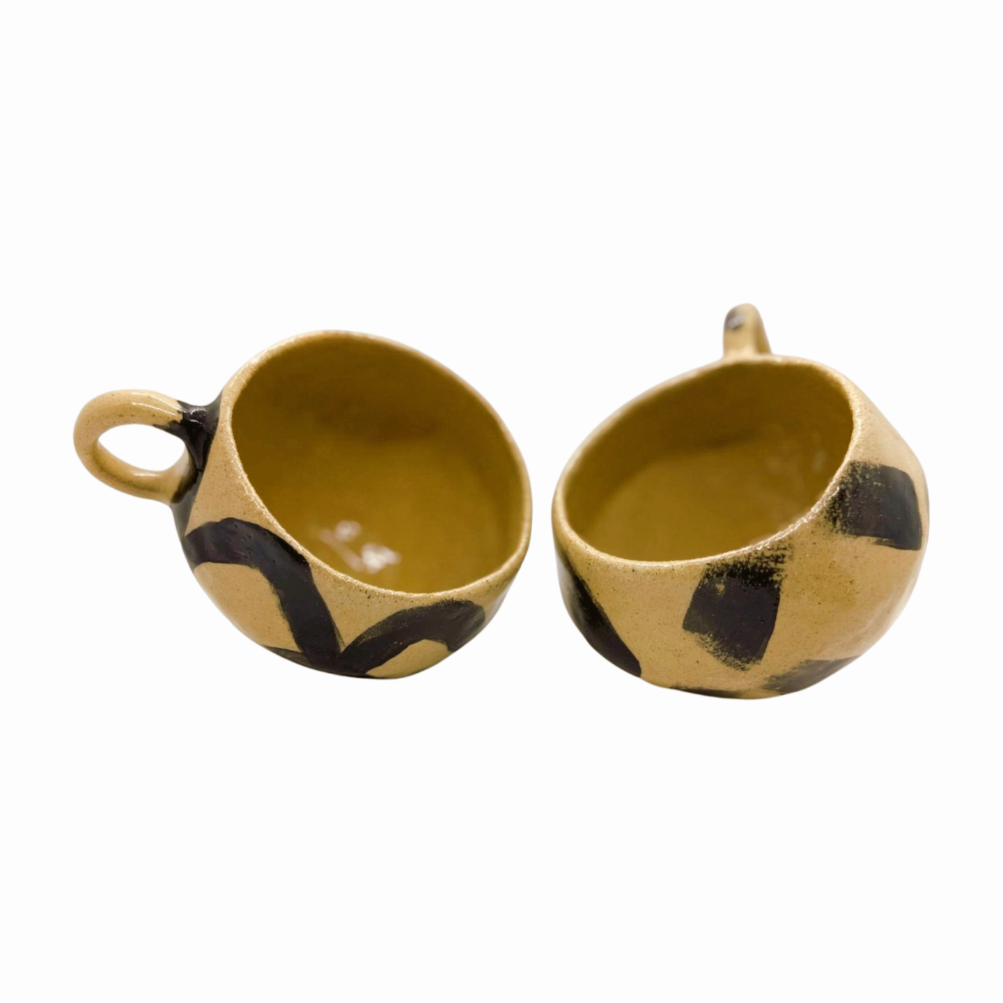 Brush Stroke Cup Set of 2