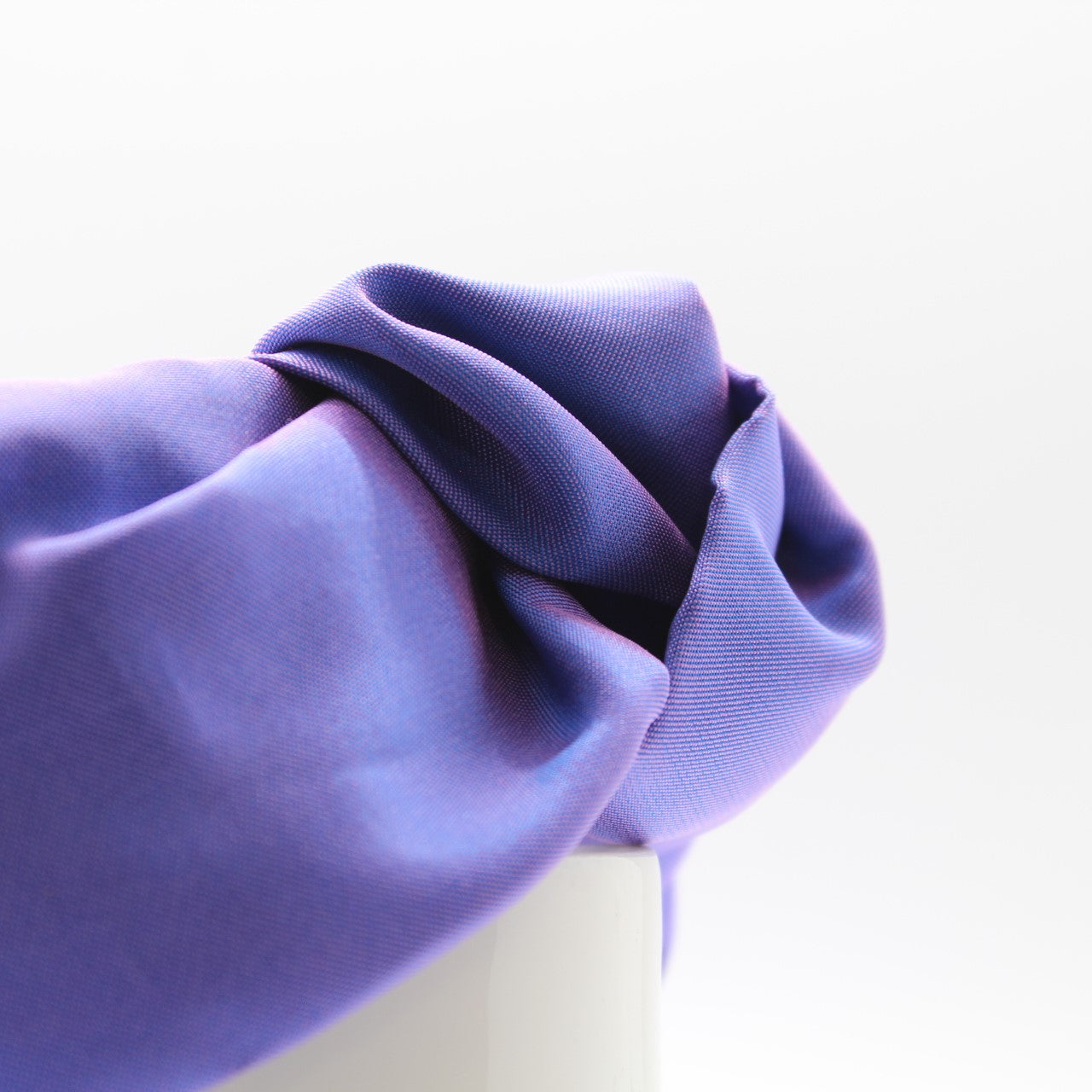 90s Style Purple Knotted Headband