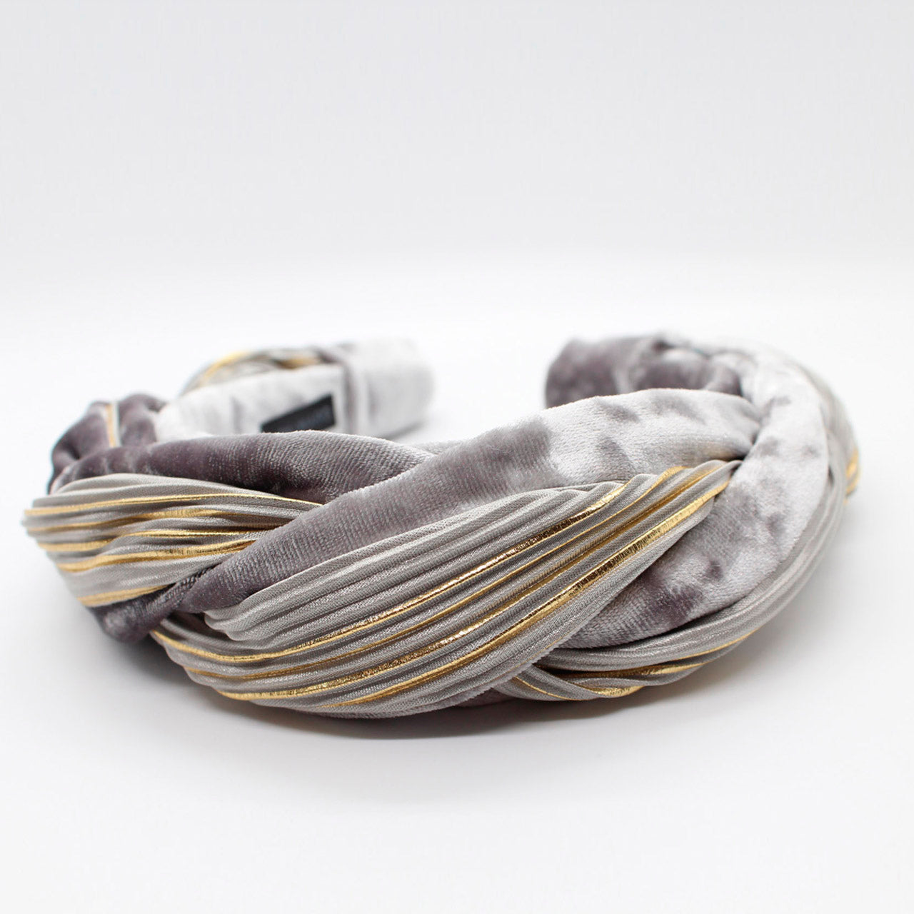 ARKWARD SILVER & GOLD BRAIDED HEADBAND