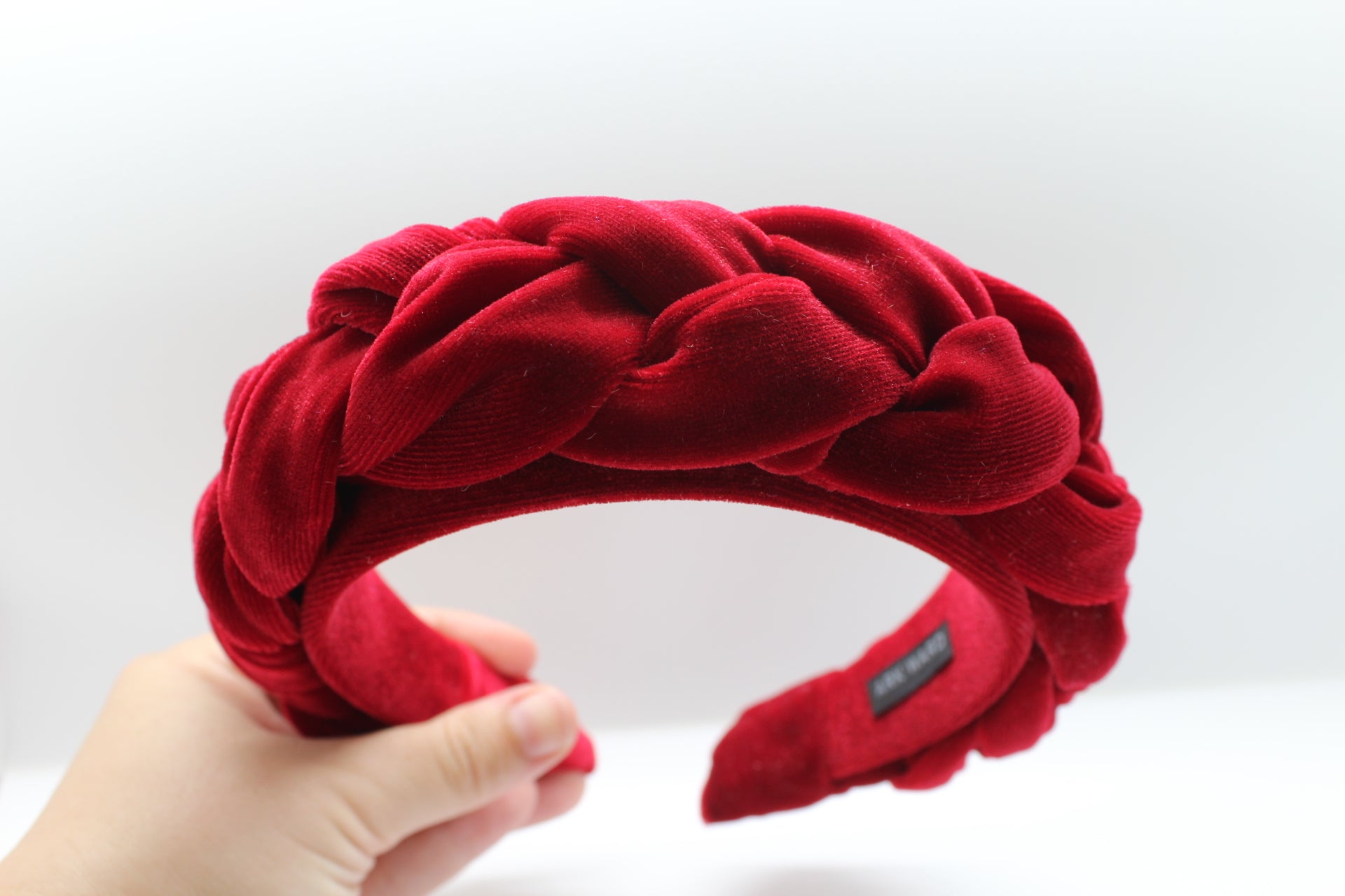 ARKWARD Red Velvet Braided Headband