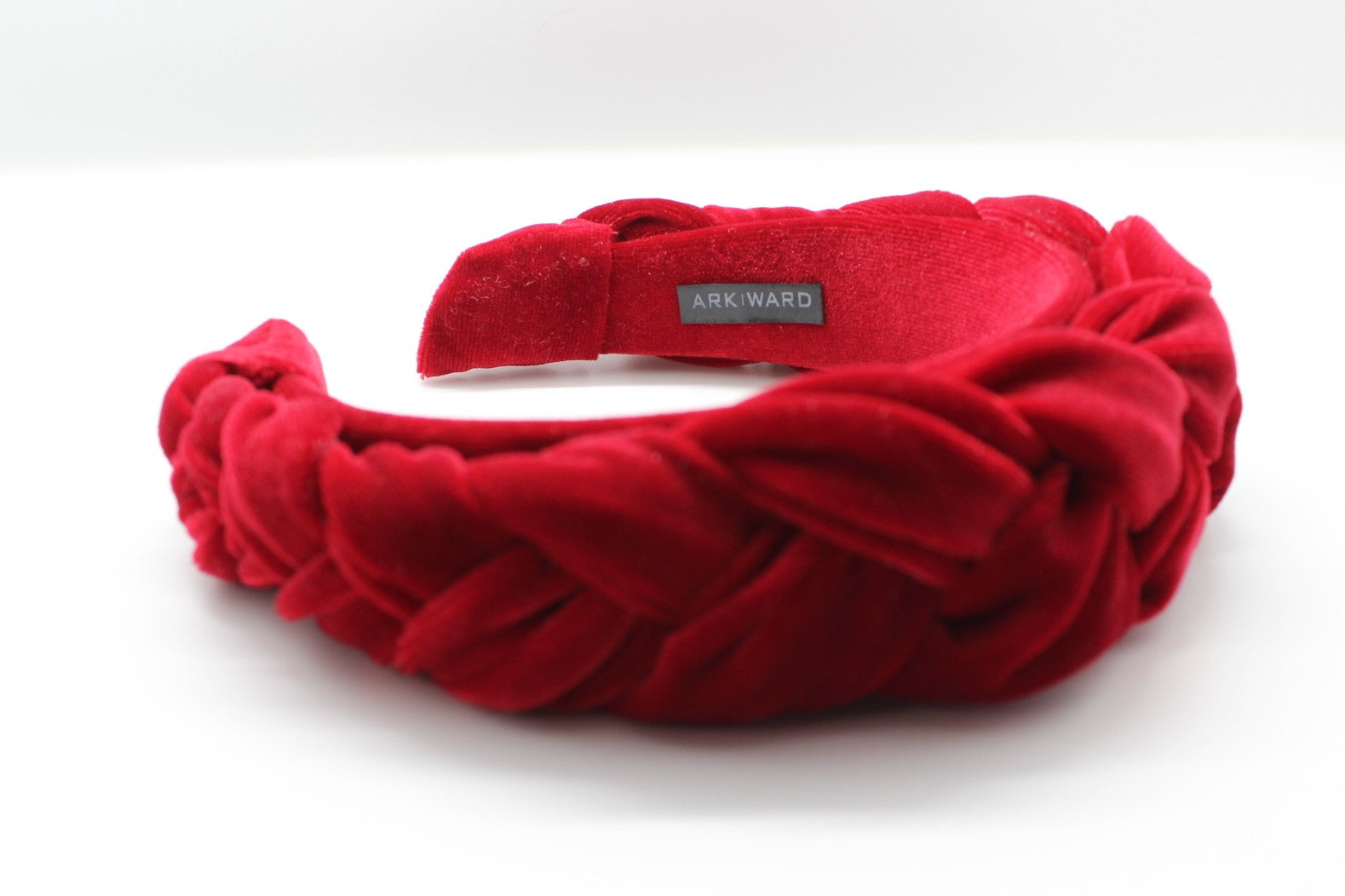 ARKWARD Red Velvet Braided Headband