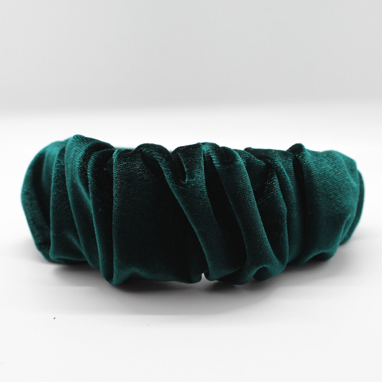 ARKWARD Sacramento Green Velvet Ruffle Headband
