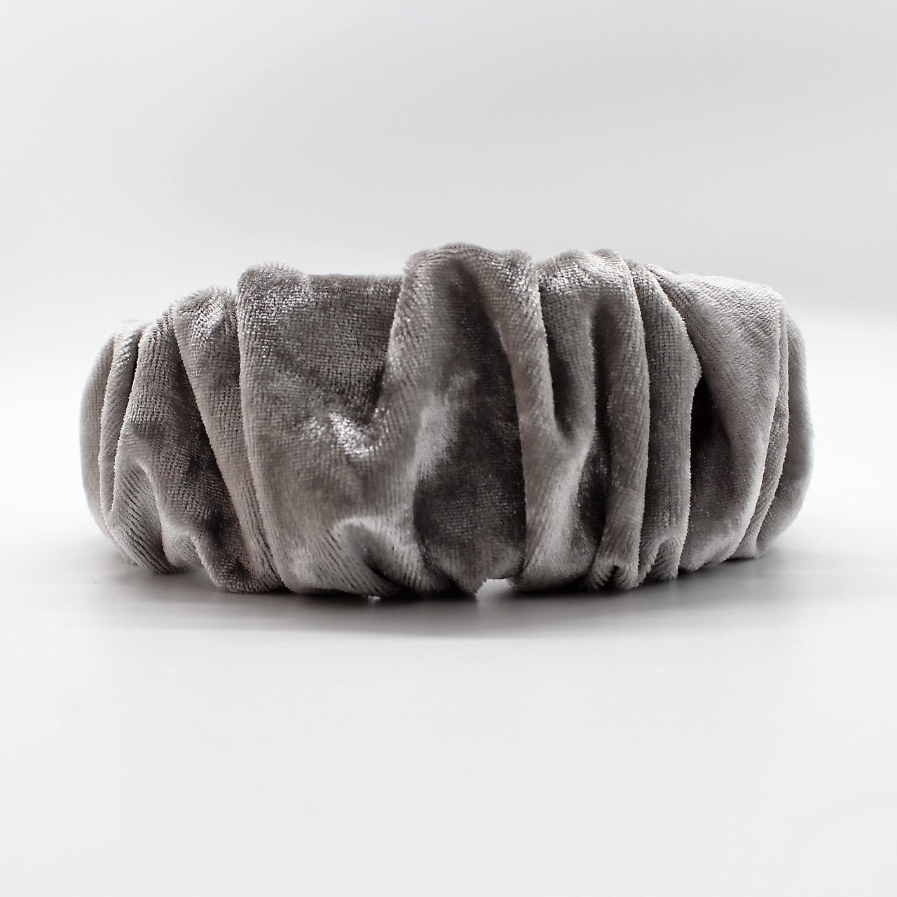 Silver Ruffle Headband