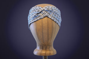 ARKWARD Houndstooth Mix White Headband