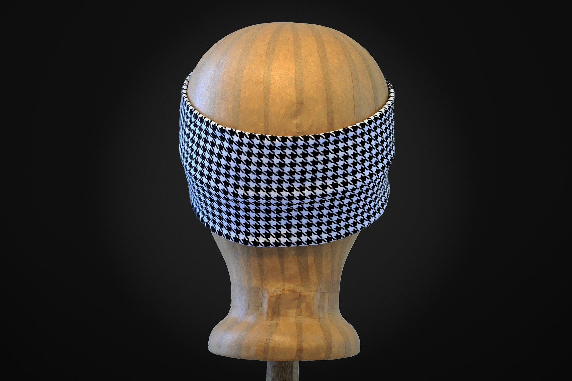 ARKWARD Houndstooth Black & White Headband