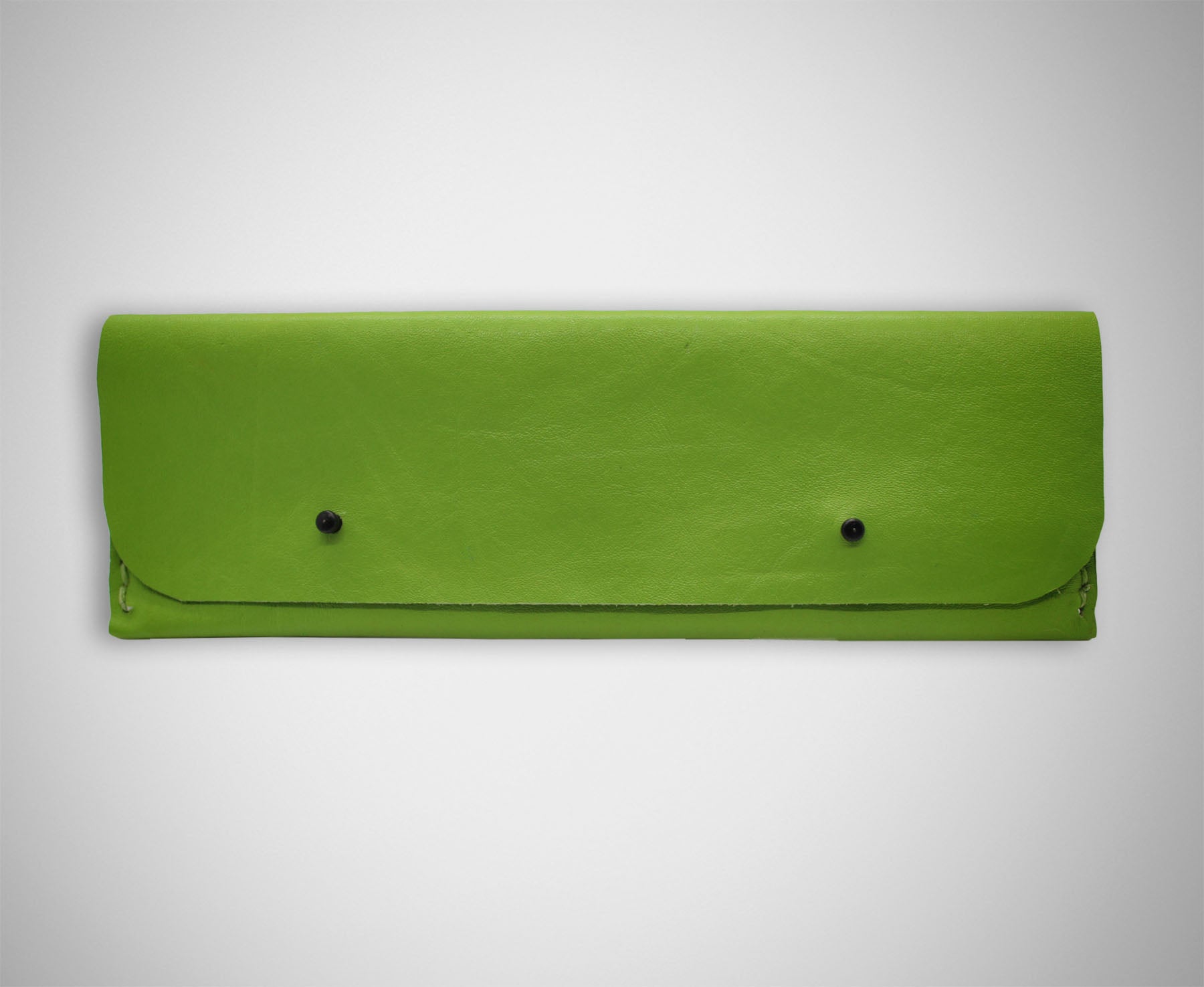 ARKWARD LIME LEATHER PEN POUCH