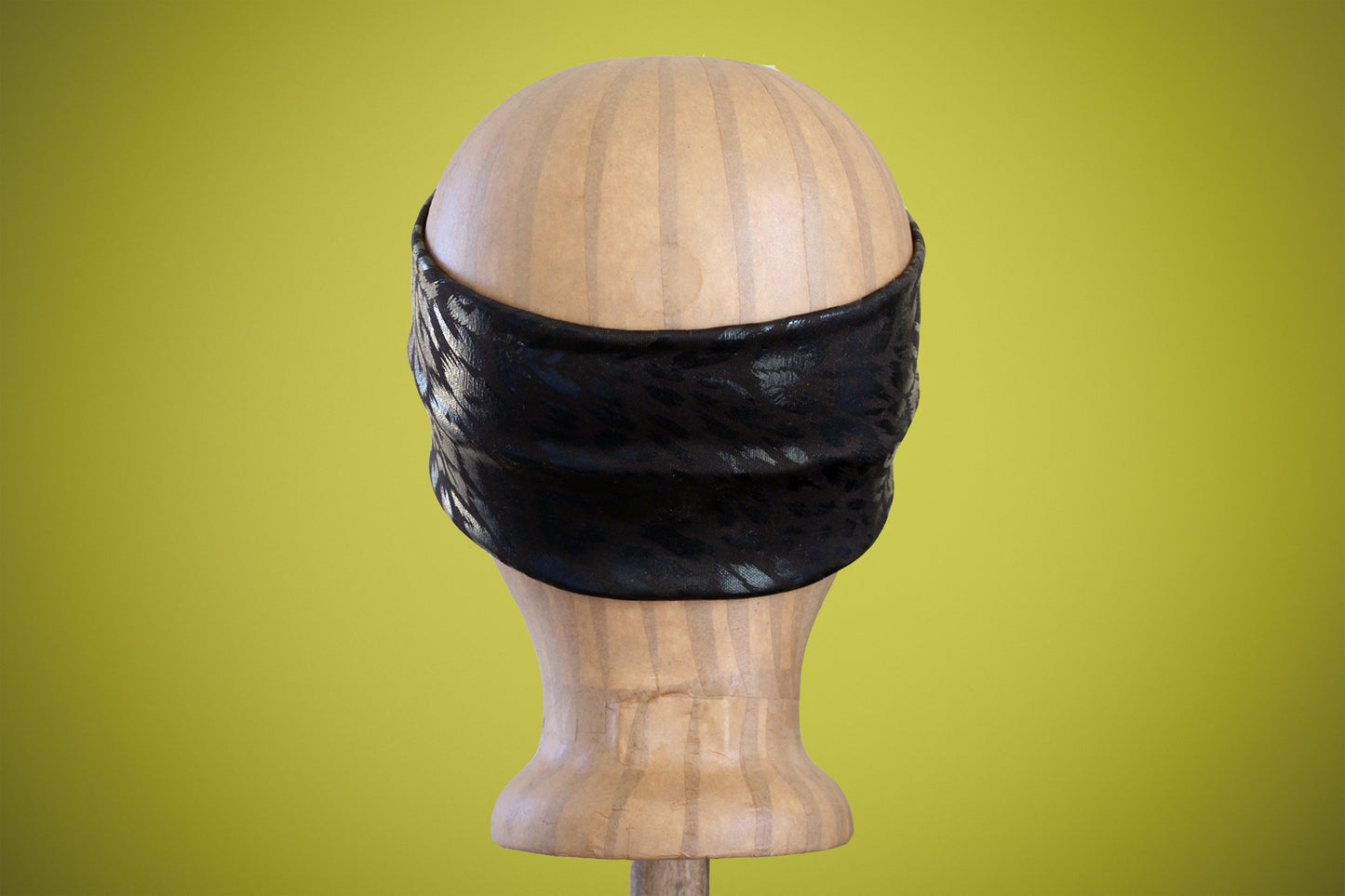 ARKWARD black cheetah Turban Headband