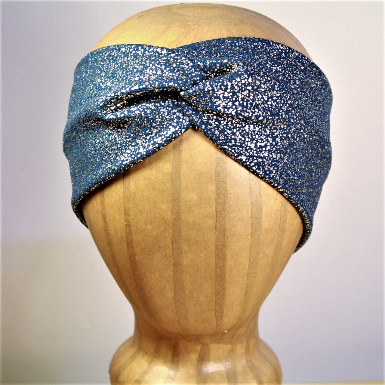 Arkward Teal & Gold Turban Headband