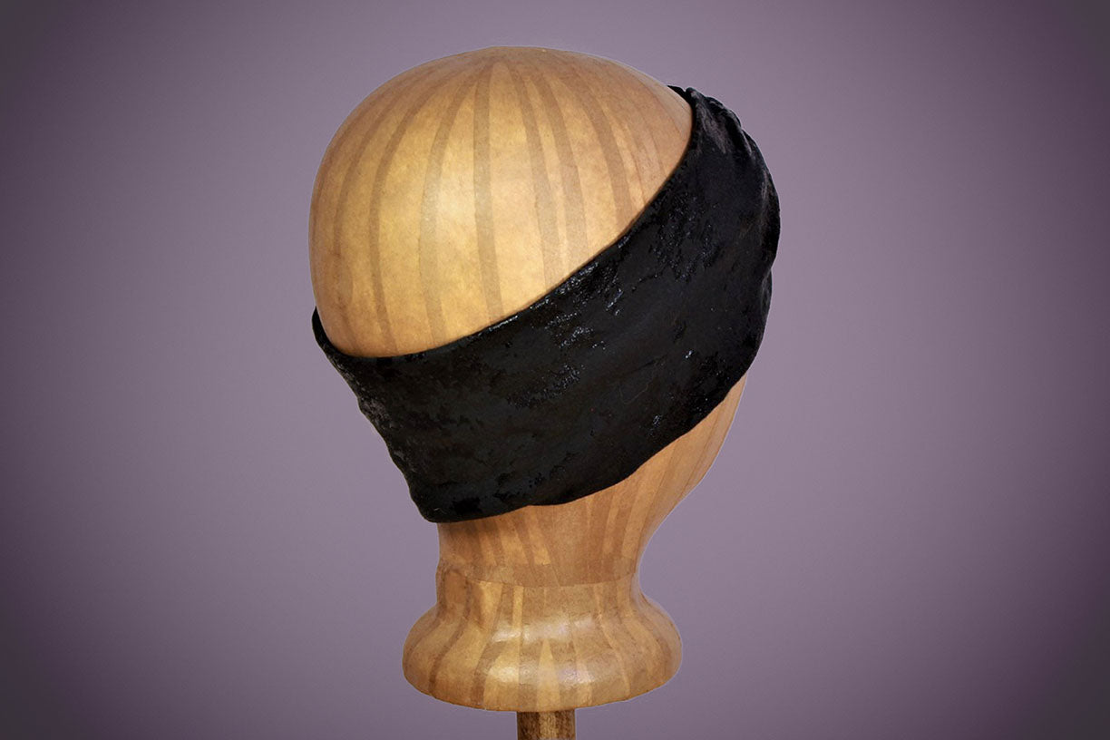ARKWARD Black Turban Headband