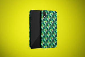 Arkward Wave green iPhone case