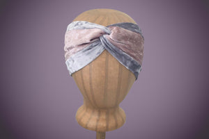 Arkward Silver & Pink Turban Headband