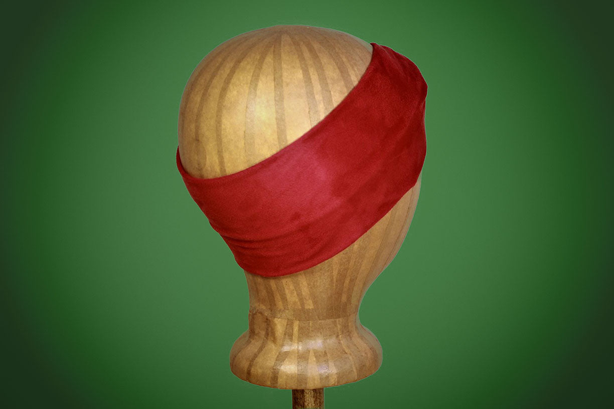 Arkward Red Microfiber Turban Headband